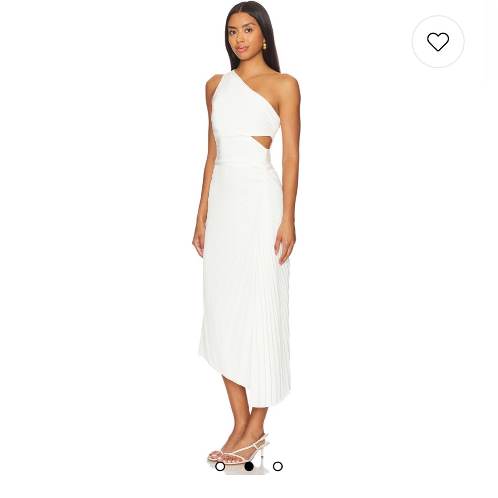 NWT A.L.C. Dahlia Dress in White size 6 elegant beautiful